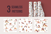 Yoga Time Illustrations set, a Person Illustration by Frizenasya (Thumbnail 11 of 14)