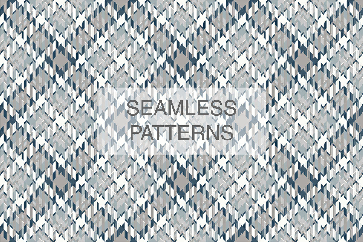 #115 Plaid Pattern in Light Grey, a Pattern Graphic by Plaid4You (Photo 8 of 8)