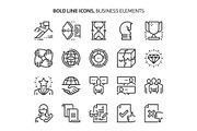 Bold Line Icons, an Outline Icon by Howcolour (Thumbnail 115 of 151)