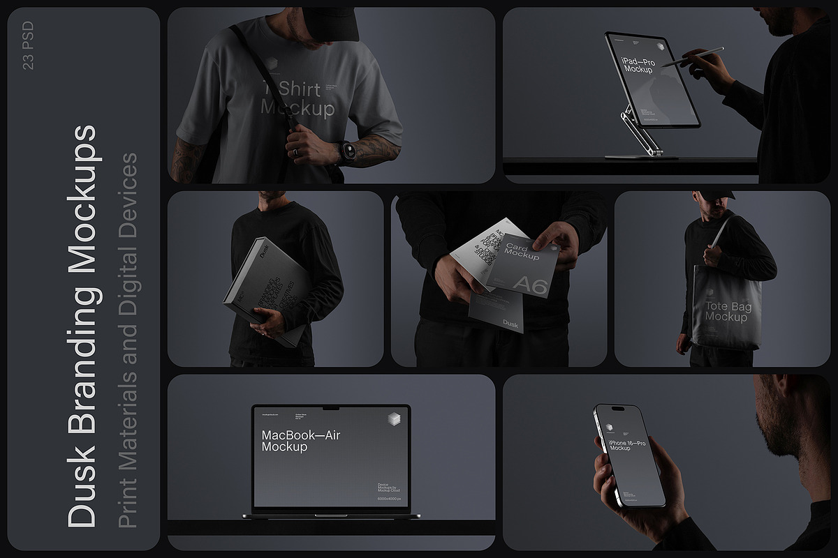 Branding Mockups / Dusk Collection, a Mockup by Mockup Cloud (Photo 1 of 19)