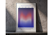 Gradient Wave Poster Templates, a Poster Template by Xenialien (Thumbnail 5 of 5)
