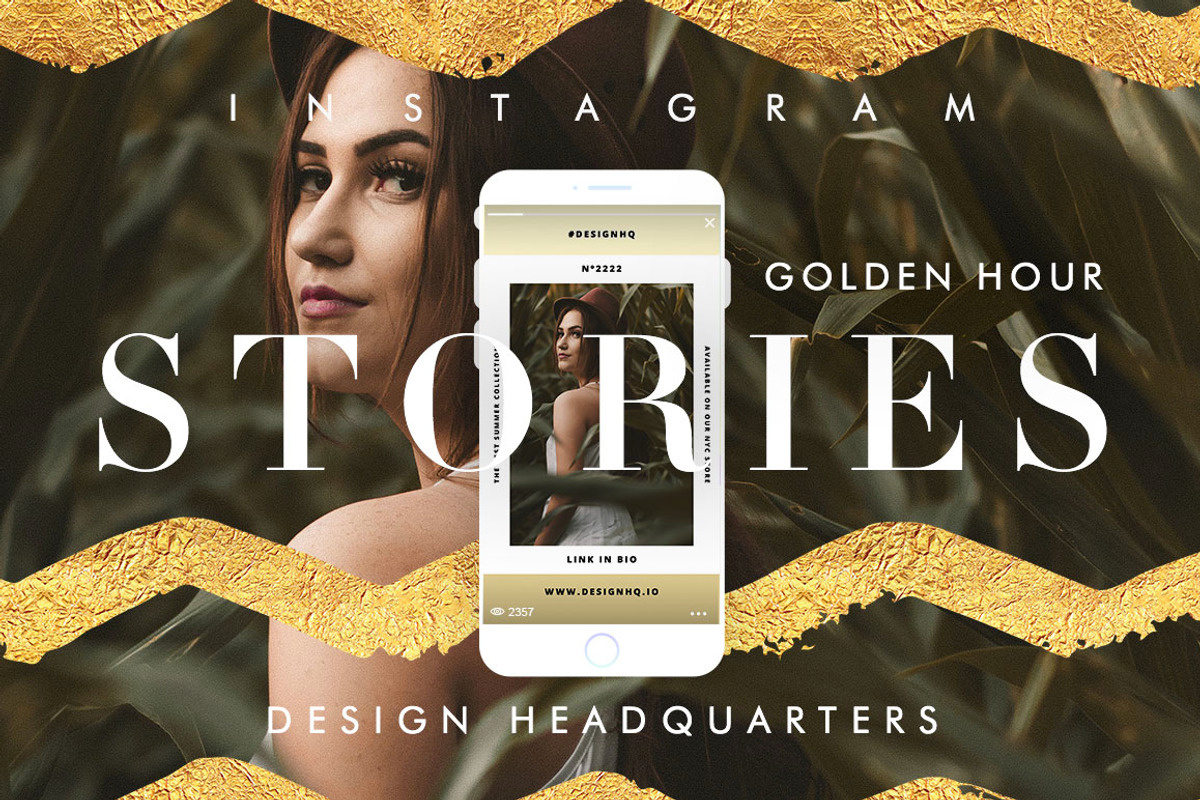 INSTAGRAM STORIES | Golden Hour, a Social Media Template by DESIGN HQ (Photo 1 of 4)