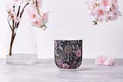 Cute Purple Flowers Pattern Bundle, a Pattern Graphic by FloridPrintables (Thumbnail 8 of 9)