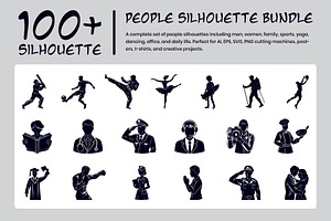 People Silhouette Bundle