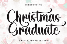 Christmas Graduate | Script Font