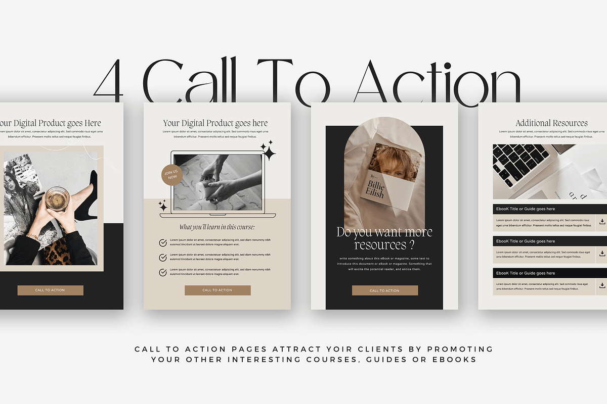 Canva Coaching Ebook WorkBook Hattie, a Magazine Template by Lovely Confetti (Photo 8 of 8)