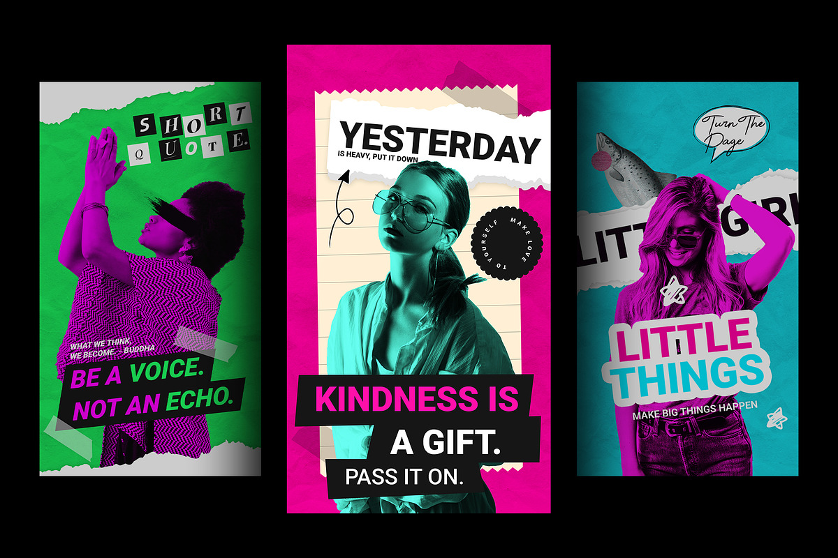 Duotone Instagram Templates, a Social Media Template by Pixflow (Photo 6 of 8)