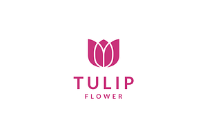 Tulip Flower Logo Template, a Branding & Logo Template by yopie