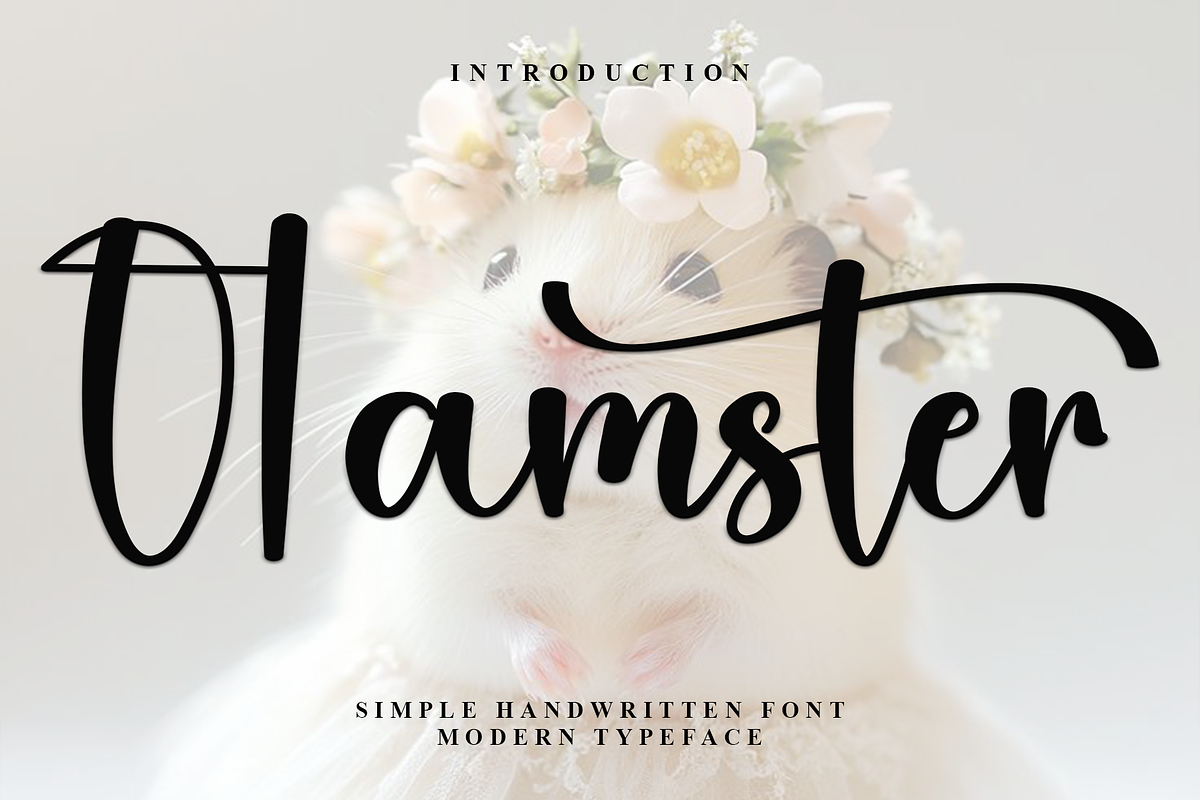 Hamster, a Handwritten Font by InermediaSTUDIO (Photo 1 of 9)