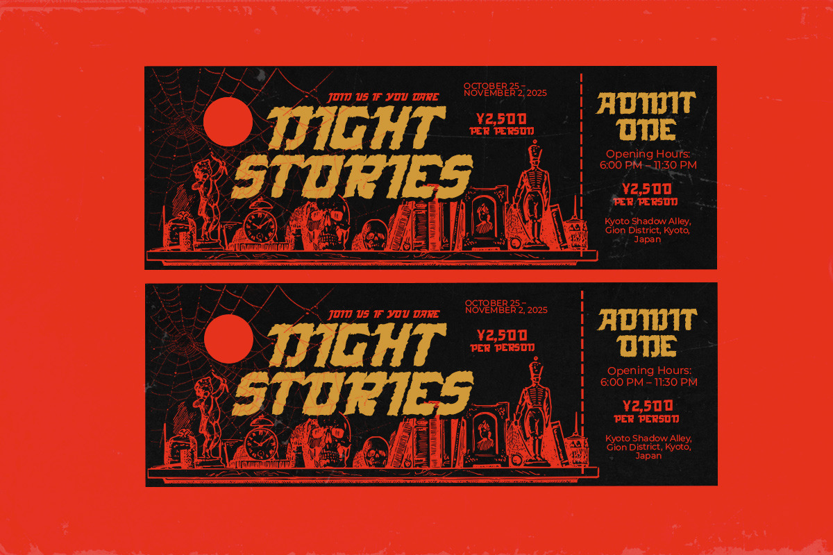 Death Mist Japanese Horror Font, a Sans Serif Font by Letterhend Studio (Photo 9 of 9)