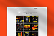 Darker Puzzle Instagram Feed, a Social Media Template by Azruca (Thumbnail 4 of 6)