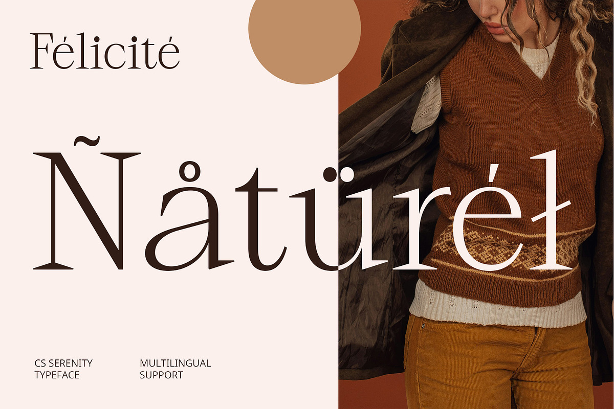 CS Serenity – Elegant Font, a Serif Font by Craft Supply Co. (Photo 7 of 8)