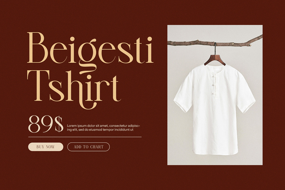 Emilia Elegant Serif Font, a Serif Font by Graphicxell (Photo 2 of 8)