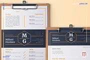 Minimalist Hexagonal Resume CV, a Resume Template by Millusti (Thumbnail 5 of 5)