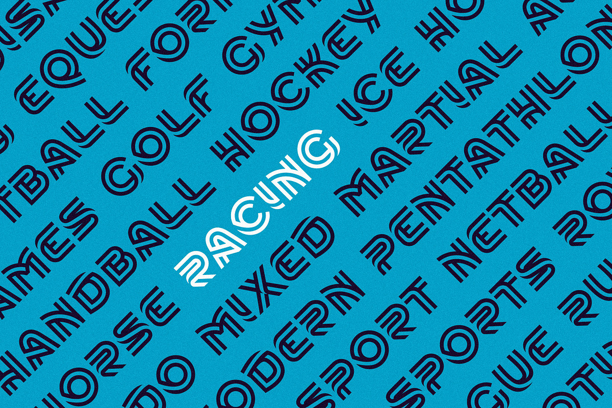 Parallels Lines font, a Symbol Font by kaer_shop (Photo 6 of 8)