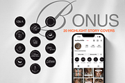 Lash and Brow Tech Canva Templates, a Social Media Template by DesignsbyMariaStudio (Thumbnail 8 of 12)