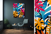 21 matisse blue wall art print, a Decorative Illustration by ARTOZEN DIGITAL (Thumbnail 5 of 17)