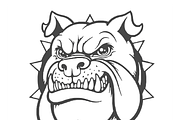 Fierce Bulldog Mascot Design, an Object Illustration by CarWrap design (Thumbnail 3 of 5)