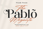The Pablo Meganta Font Duo Typeface, a Serif Font by Storytype Studio (Thumbnail 1 of 12)