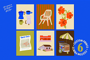 Latin & Caribbean Inspired Clipart, an Illustration by Drawn By Arianna (Thumbnail 4 of 5)