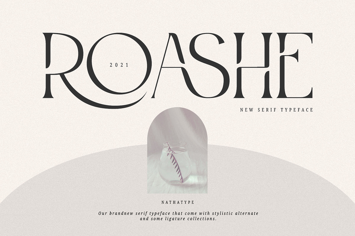 Roashe-Serif Font Family (Updated), a Serif Font by Nathatype (Photo 1 of 10)