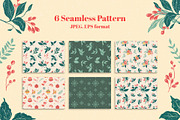 Retro Christmas Joy Assets, a Decorative Illustration by Papatongartist (Thumbnail 8 of 9)