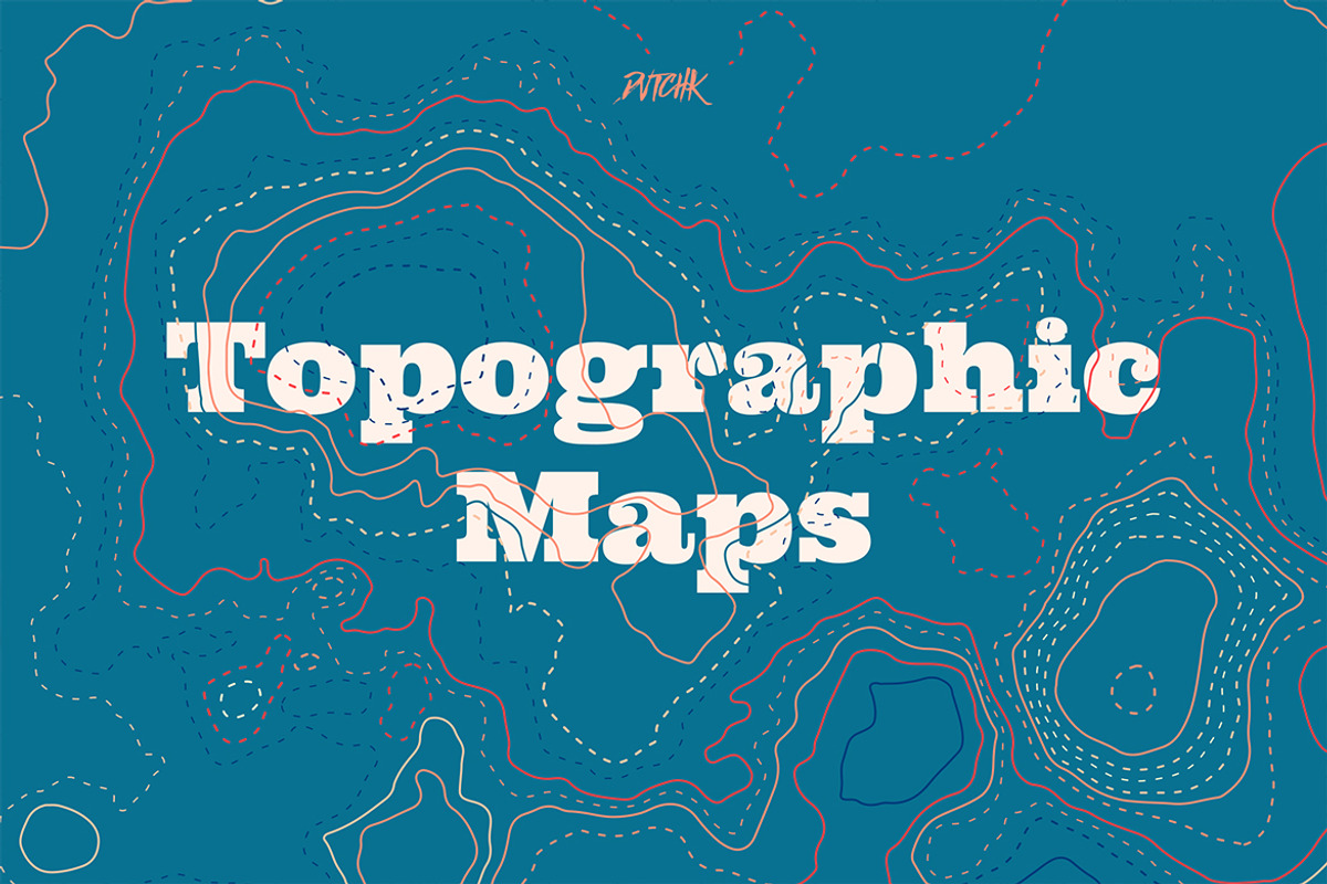 Topographic Maps, a Background Graphic by dvtchk (Photo 8 of 11)