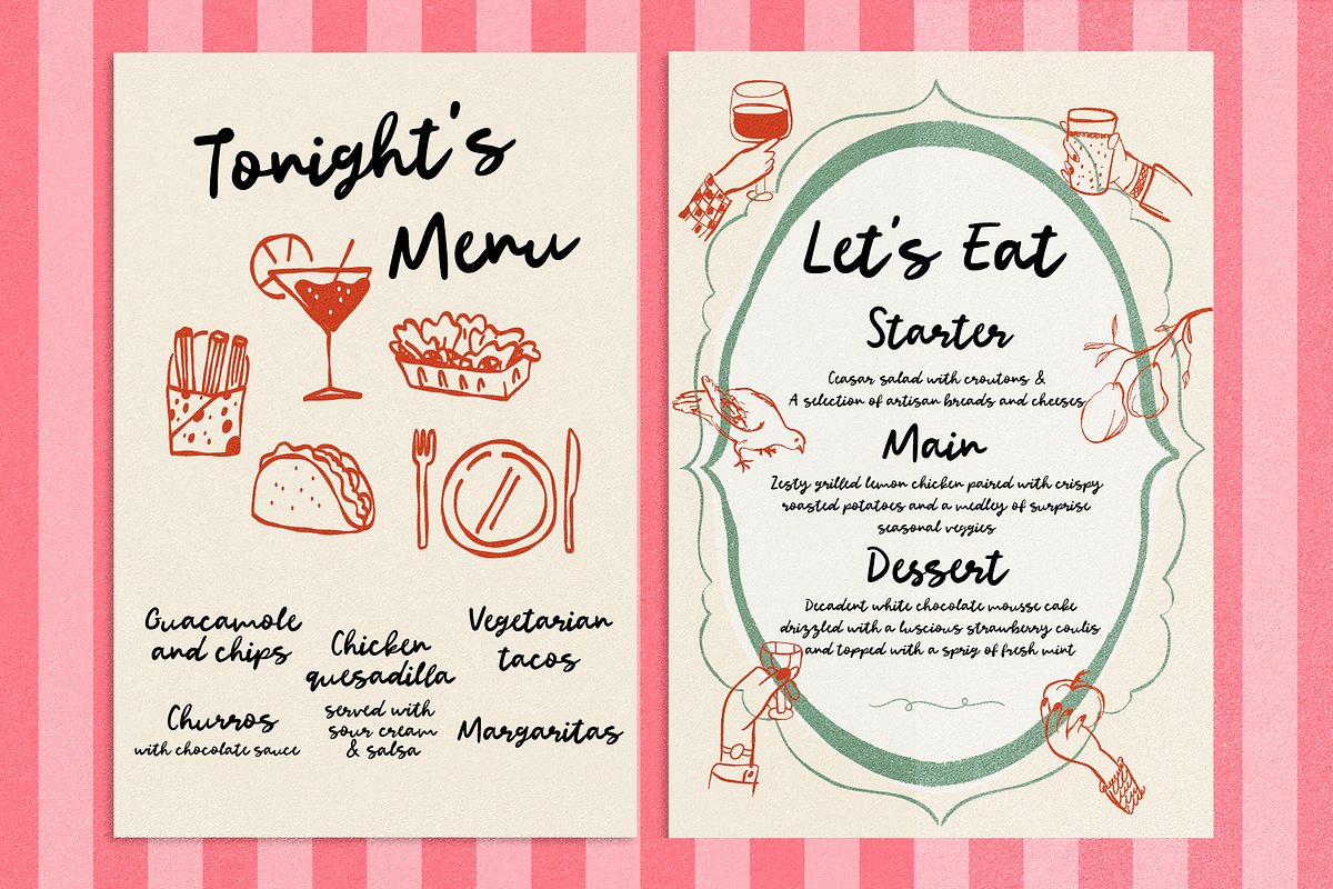 Absolutely Darling Bold Script Font, a Handwritten Font by Kaya Fonts (Photo 31 of 40)