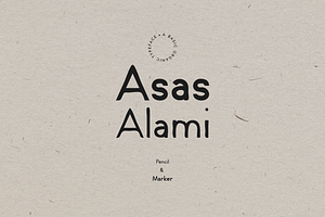 Asas Alami Sans Serif