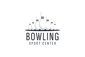 bowling logo illustration, a Branding & Logo Template by Dyn Studio