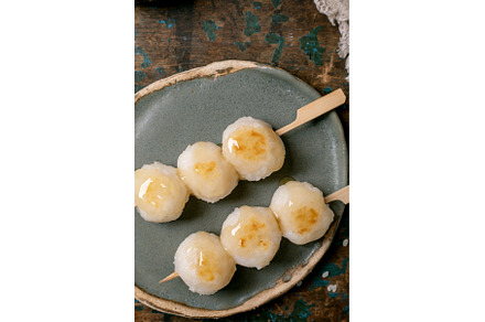 Traditional Japanese Dango Skewers