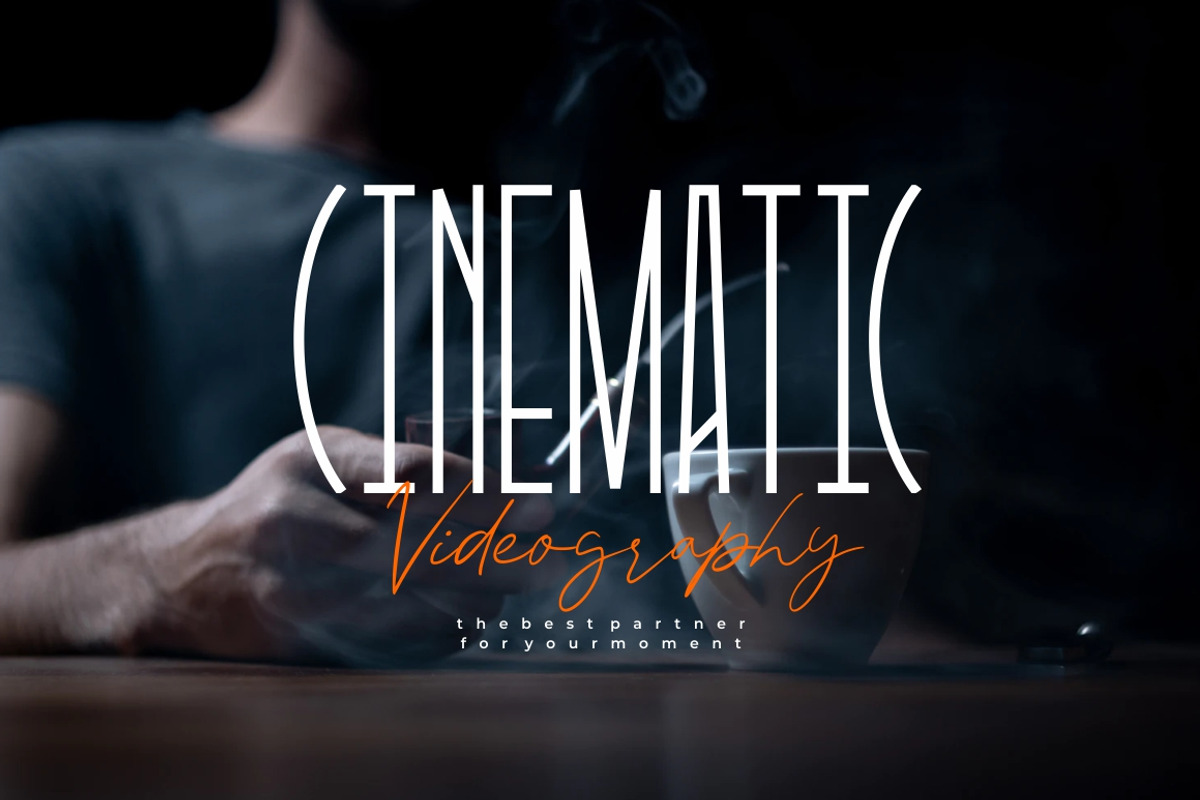 Attaira - Display & Signature Font preview 7