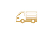 20 Logo Truck Templates Bundle, a Branding & Logo Template by Friendesigns (Thumbnail 12 of 21)