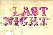 Le King, a Font by Misprinted Type (Thumbnail 2 of 6)
