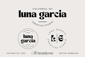 DIY Creative Studio Logo Set