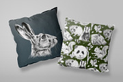 Wild animals. Sketch edition. 22 PNG, an Animal Illustration by Art by Lady Natali (Thumbnail 6 of 6)