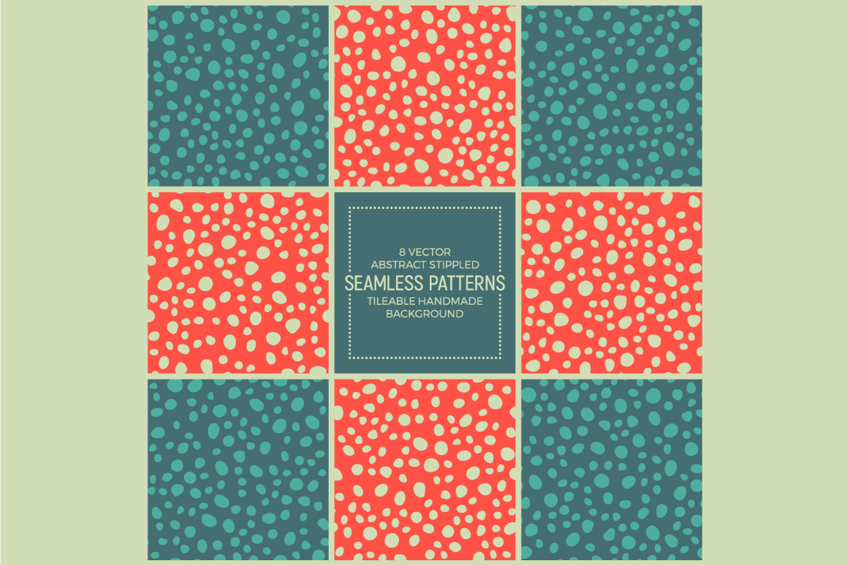 Vector Abstract Seamless Patterns, a Pattern Graphic by yamonstro