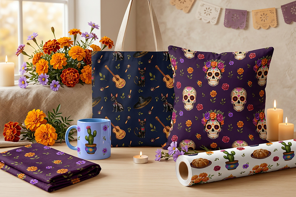 Fiesta de los Muertos, a Seasonal Illustration by IrynaPanashii (Photo 6 of 9)