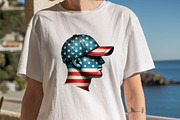 Watercolor Patriotic Head Cap Clipar, an Illustration by SVGArt (Thumbnail 3 of 8)
