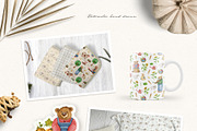 Cute Farm. Watercolor animals, an Object Graphic by JuliaBadeeva (Thumbnail 8 of 8)