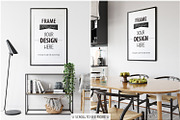 Frames & Walls Scandinavian Bundle-4, a Household Mockup by Yuri-U (Thumbnail 5 of 38)