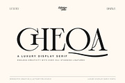 Cheqa a Luxury & Elegant Serif, a Serif Font by Lettertype Studio (Thumbnail 1 of 15)
