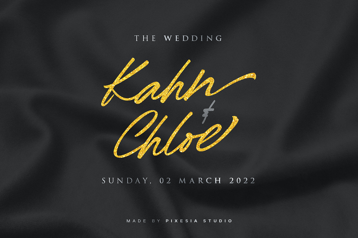 Barlouth - Modern Handwritten Font, a Script Font by Pixesia Studio (Photo 6 of 11)