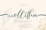 Mollitha, a Script Font by Ardyanatypes (Thumbnail 1 of 10)