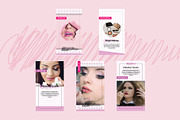 Makeup instagram social media kit, a Social Media Template by Mehul Munjani (Thumbnail 4 of 8)