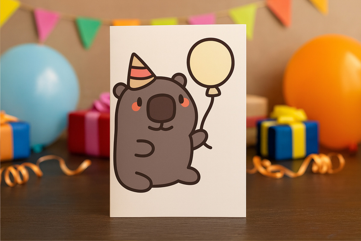 Wombat Clipart Set, an Animal Illustration by Palau (Photo 6 of 10)