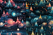 Christmas Land Seamless Paper, a Pattern Graphic by Agnesagraphic (ID 95) (Thumbnail 4 of 5)