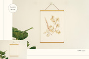 Poster Mockup SET with Wood Hanger, a Print Template by LOPEstudio (Thumbnail 5 of 8)