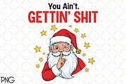 Funny Christmas Sarcastic Santa Png, an Illustration by Black Bird Studio (Thumbnail 1 of 4)