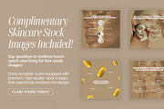 Skincare Bundle Canva Templates, a Design Template by Xenié Creative (Thumbnail 6 of 10)